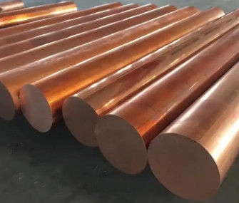 میله مس سخت C10100 C10200 C11000 6mm 8mm 10mm 16mm میله مس جامد