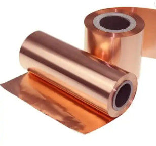 کپسول پنکیک 0.1mm 0.2mm 0.3mm ضخامت مس قرمز 99.9% نوار ورق مس خالص برای برق