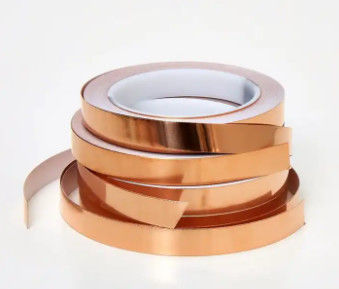 کپسول پنکیک 0.1mm 0.2mm 0.3mm ضخامت مس قرمز 99.9% نوار ورق مس خالص برای برق