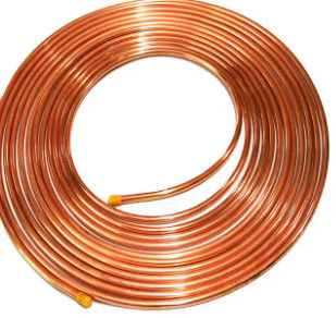 OD 3-400mm ASTM B280 C12200 c2400 پانکیک سیم کشی مس برای تهویه مطبوع یا یخچال