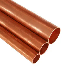 کارخانه عمده فروشی 6mm 8mm 10mm قطر لوله مس جامد سطح پولیش شده لوله مس مستقیم